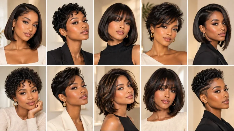 10 Hairstyles for Short Hair