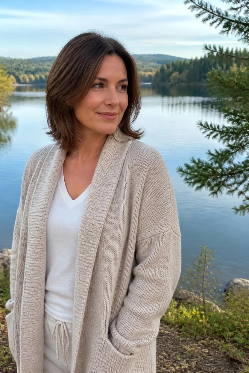 Layered Shoulder-Length Bob