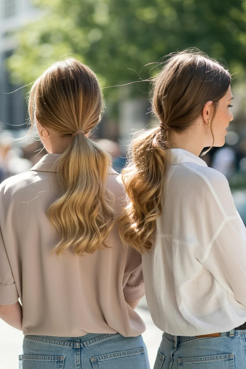Low Sleek Ponytail
