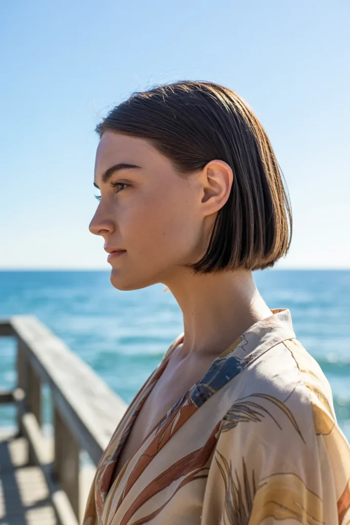 Sleek Straight Bob