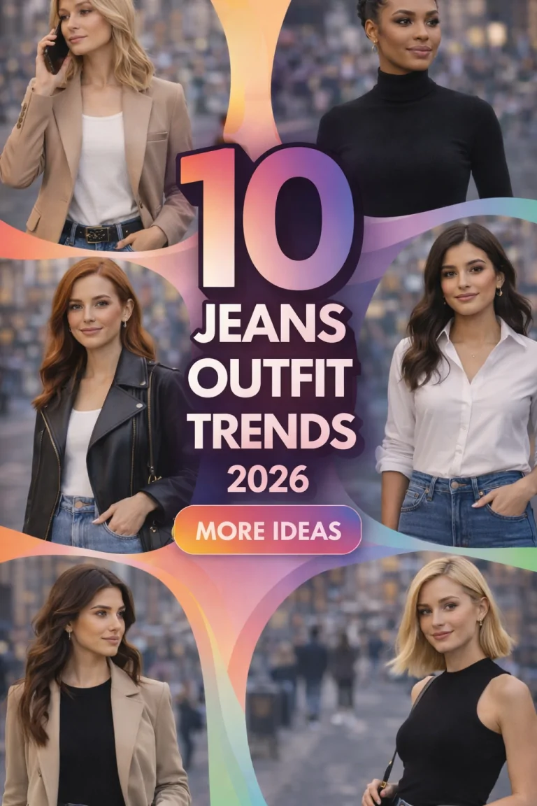 10 Jeans Outfit Trends 2026