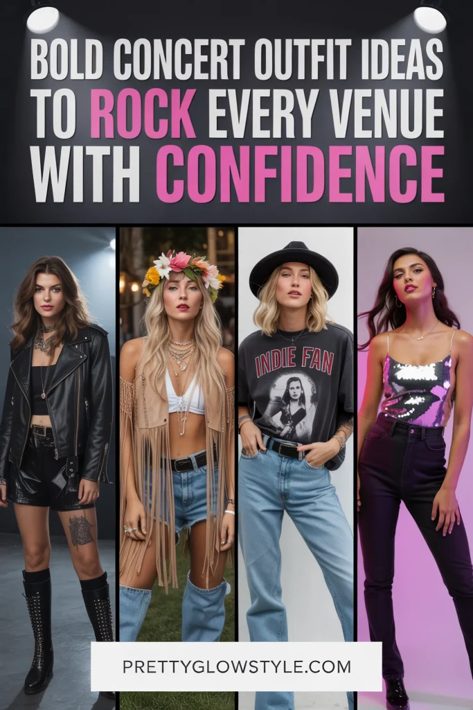 9 Bold Concert Outfit Ideas