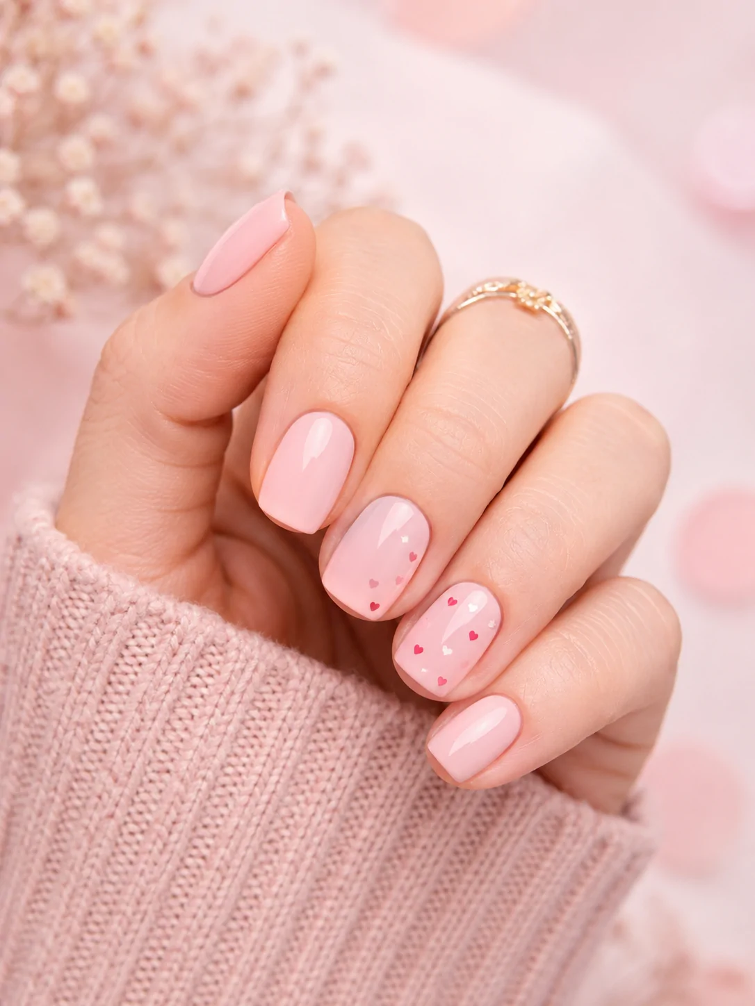 Bold Red French Tips