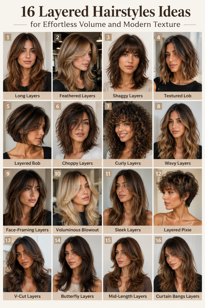16 Layered Hairstyles Ideas