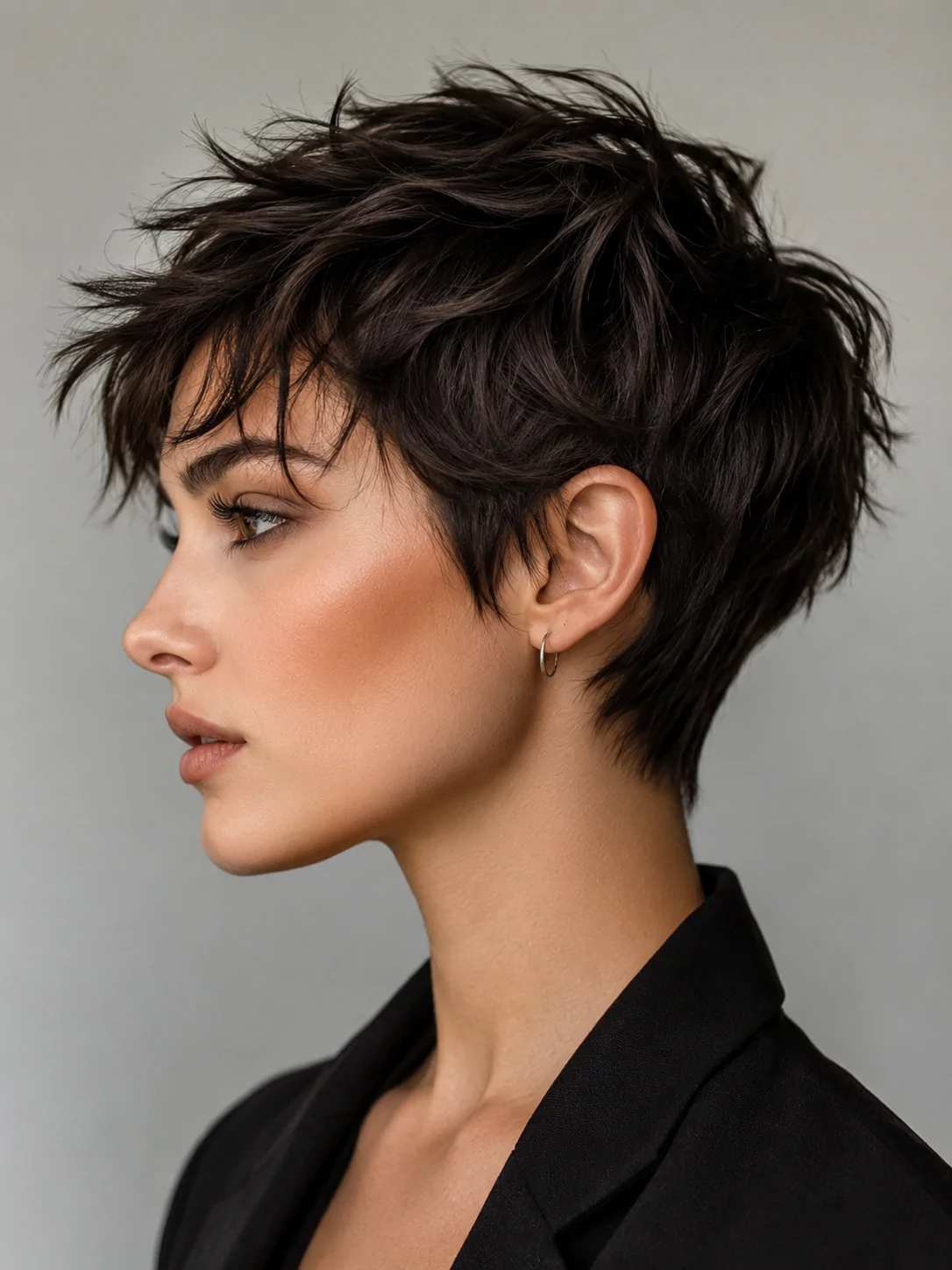 Choppy Layered Pixie Cut for Texture
