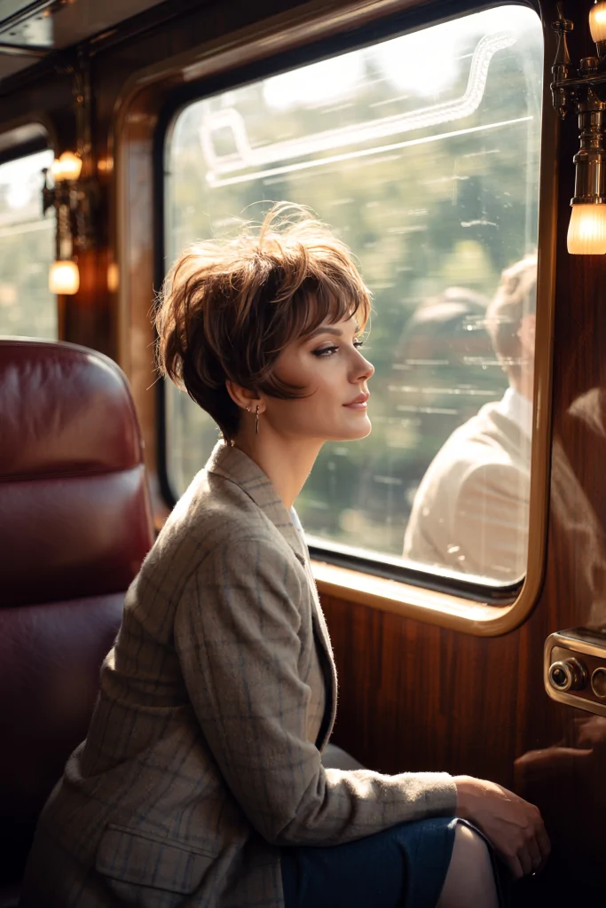Choppy Layered Pixie