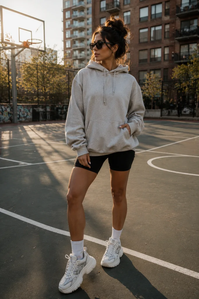 Chunky White Sneakers