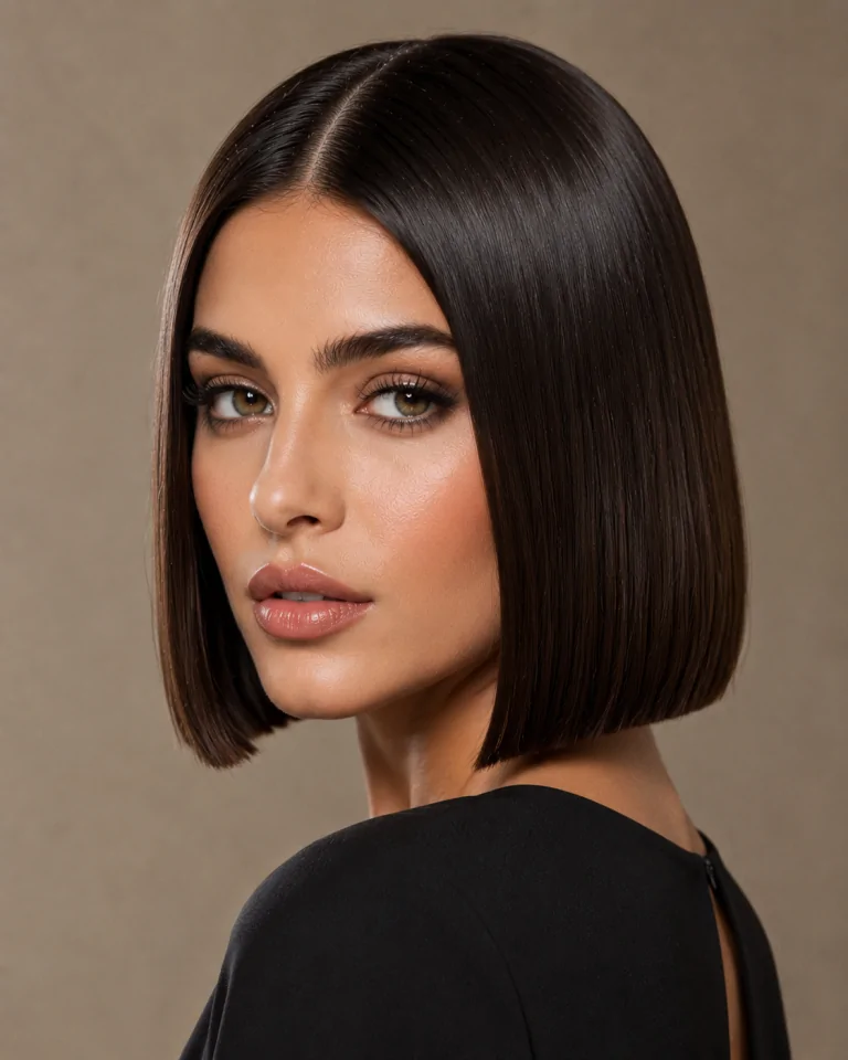 Classic finger wave bob