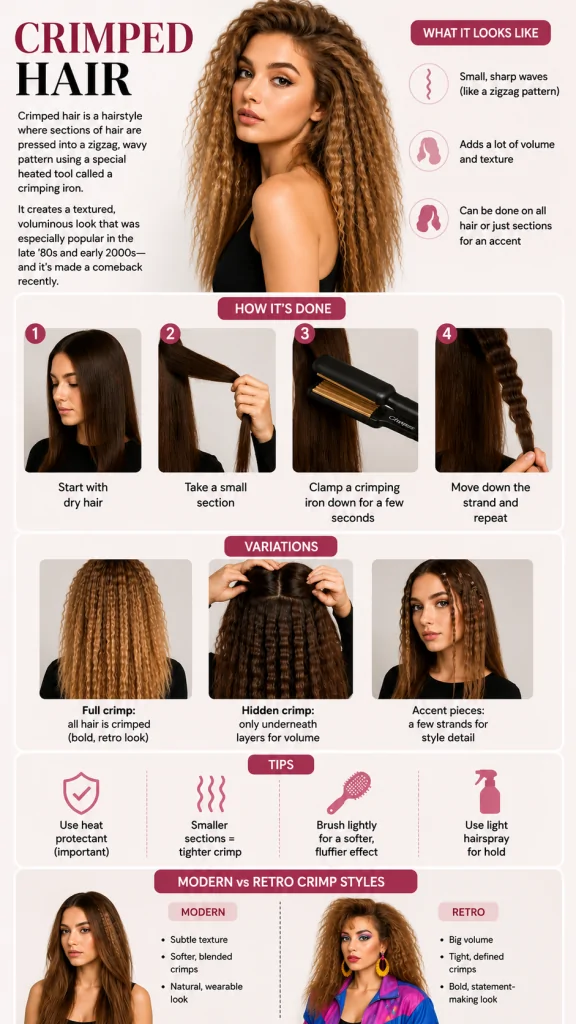 Crimped Hair