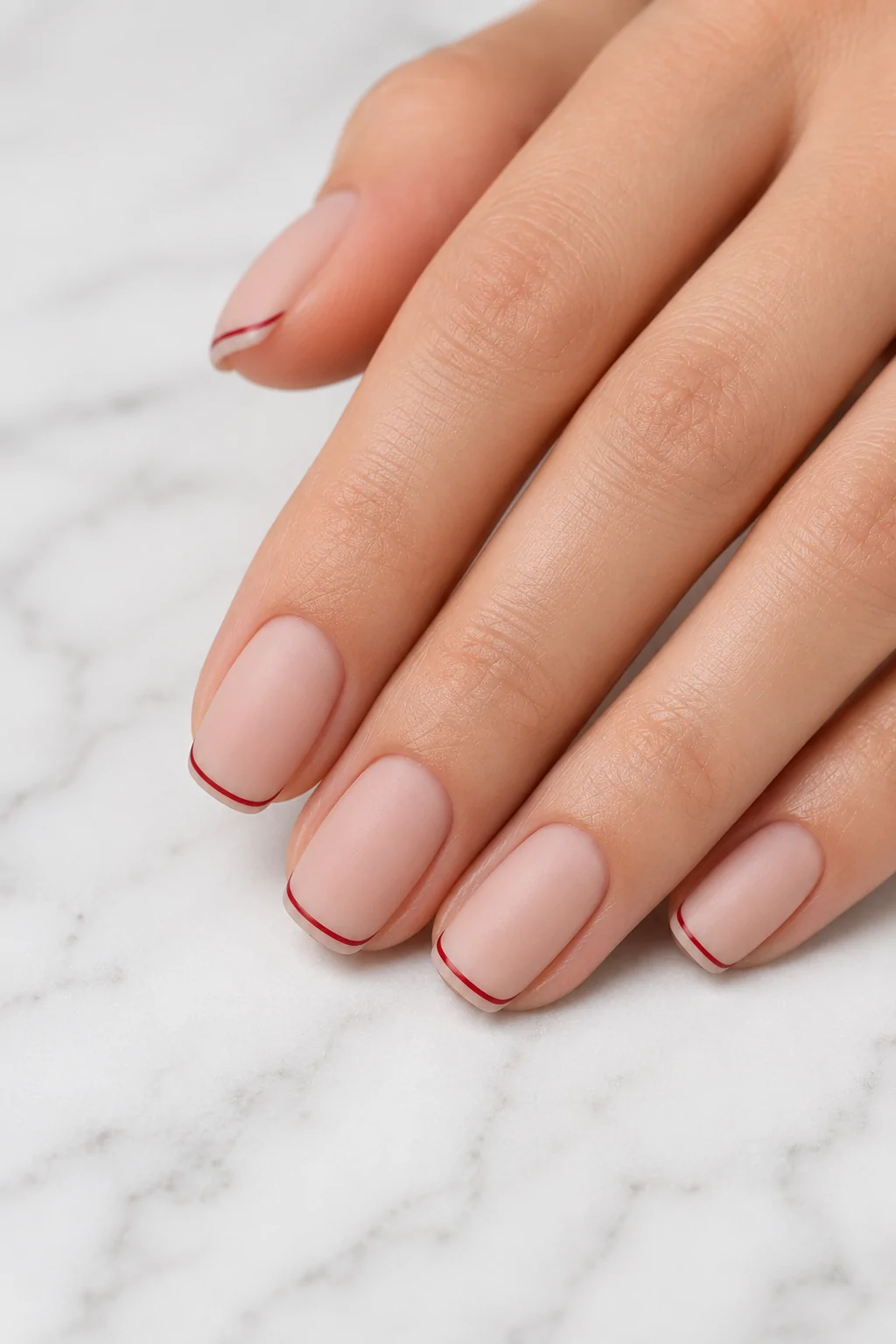 Delicate Bow Accents on Pale Pink