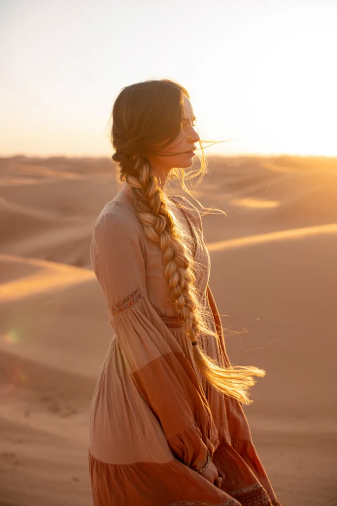 Fishtail Braid Enhancing Bohemian Styles