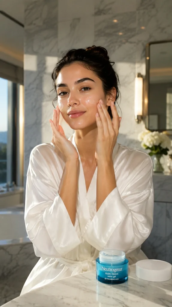Moisturize with Neutrogena Hydro Boost Water Gel