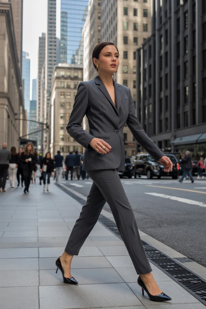 Tailored Blazers with Slim Trousers