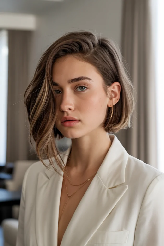 Textured lob with soft layers