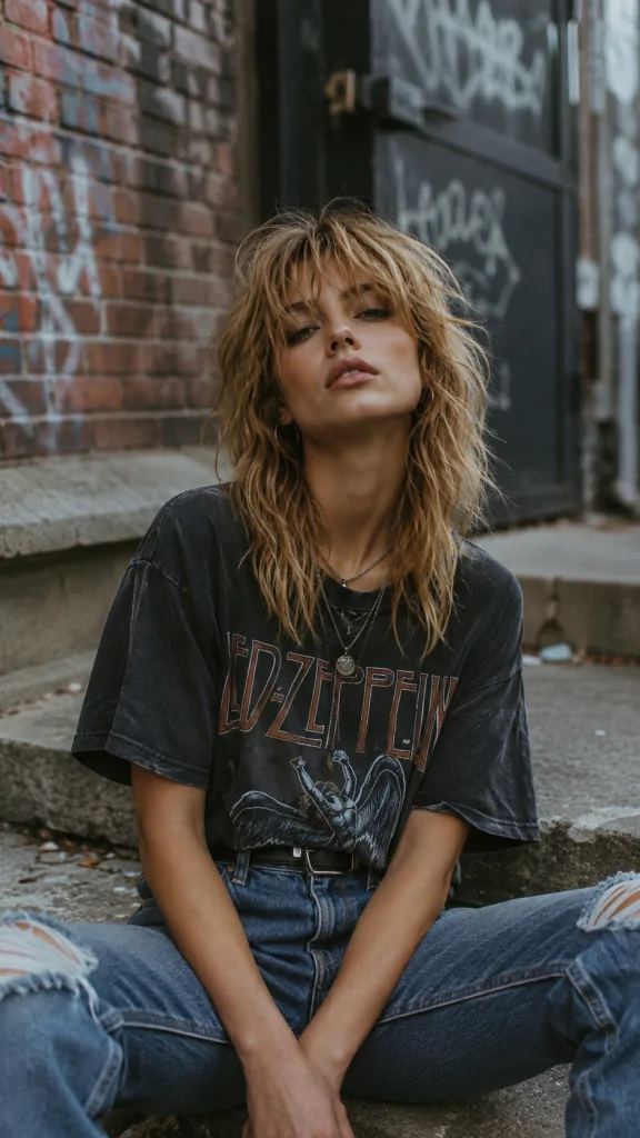 90s Shag Haircut