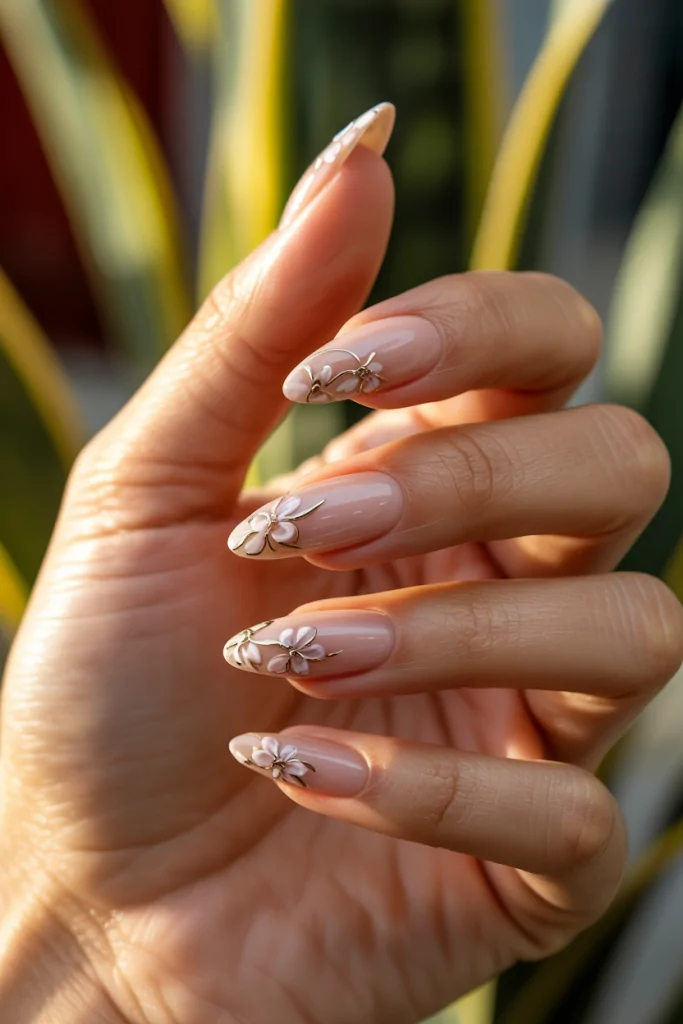 Almond Shaped Nail Designs