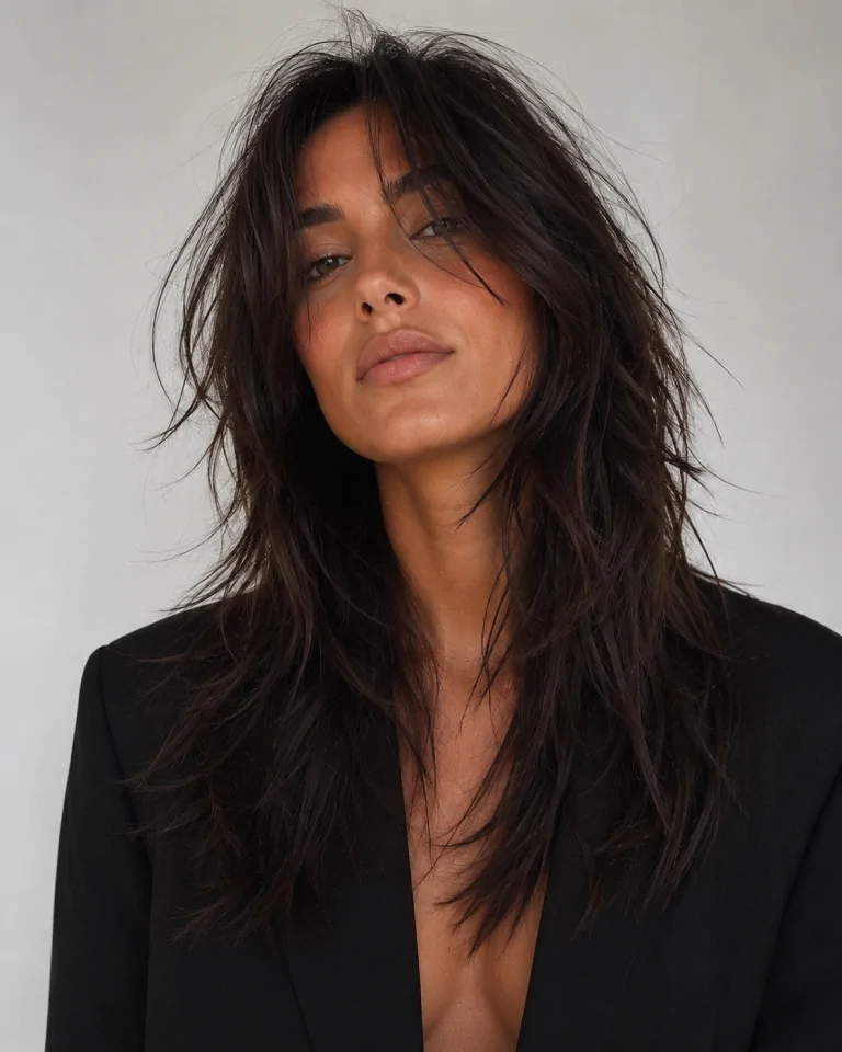 Bold Bangs with Length