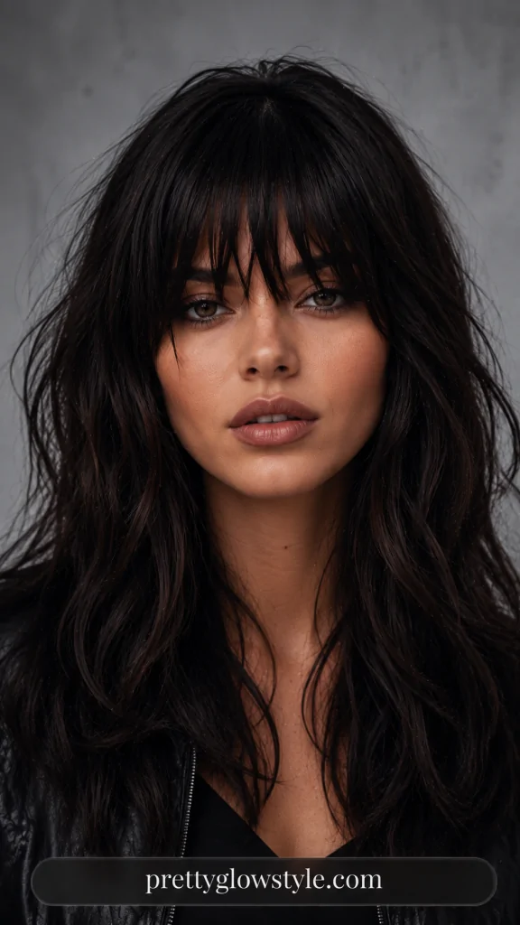 Choppy Bangs for Thick Hair
