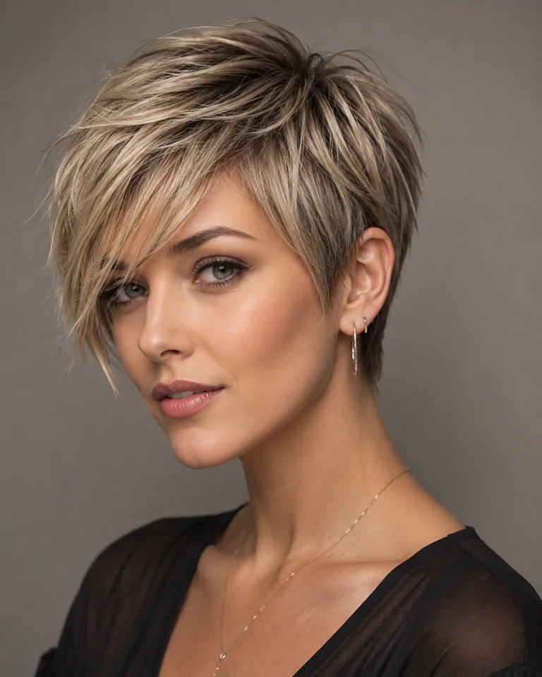 Choppy Layered Long Hair With Face Framing Pieces