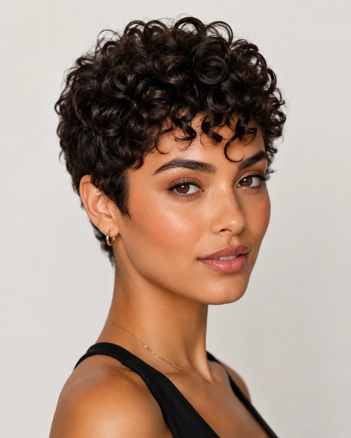 Curly Side Braid