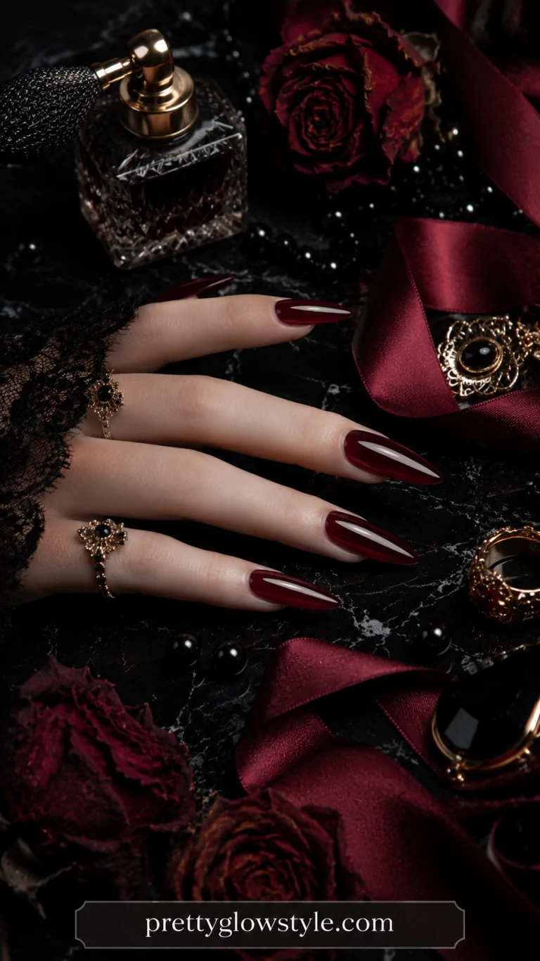Deep Wine Glossy Finish
