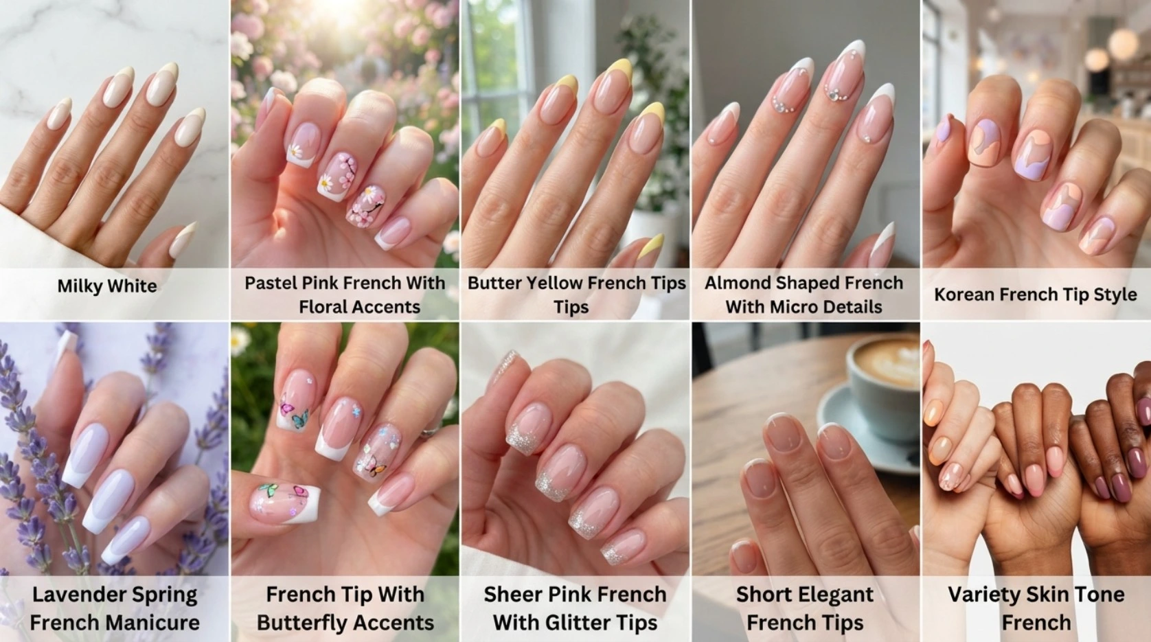Elegant Spring French Nails Ideas 2026