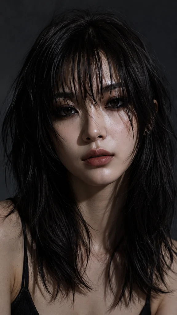 Feathered Bangs With Long Hair