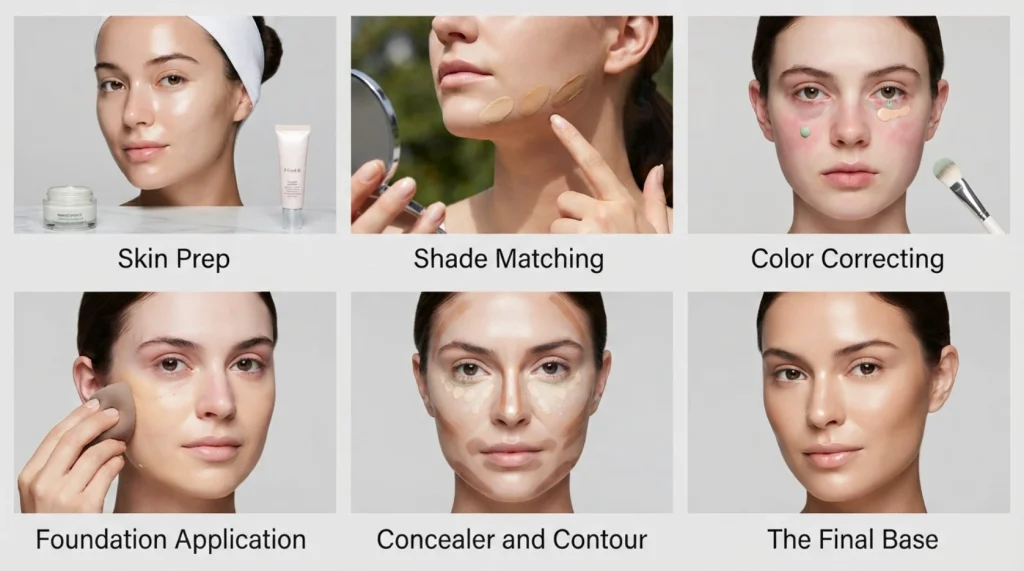 How to Apply Foundation, Concealer & Contour Like a Pro