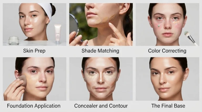 How to Apply Foundation, Concealer & Contour Like a Pro