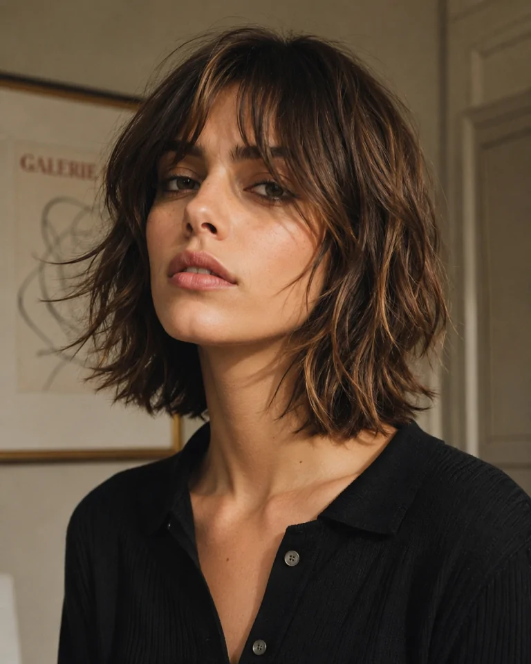 Medium Shag With Fringe