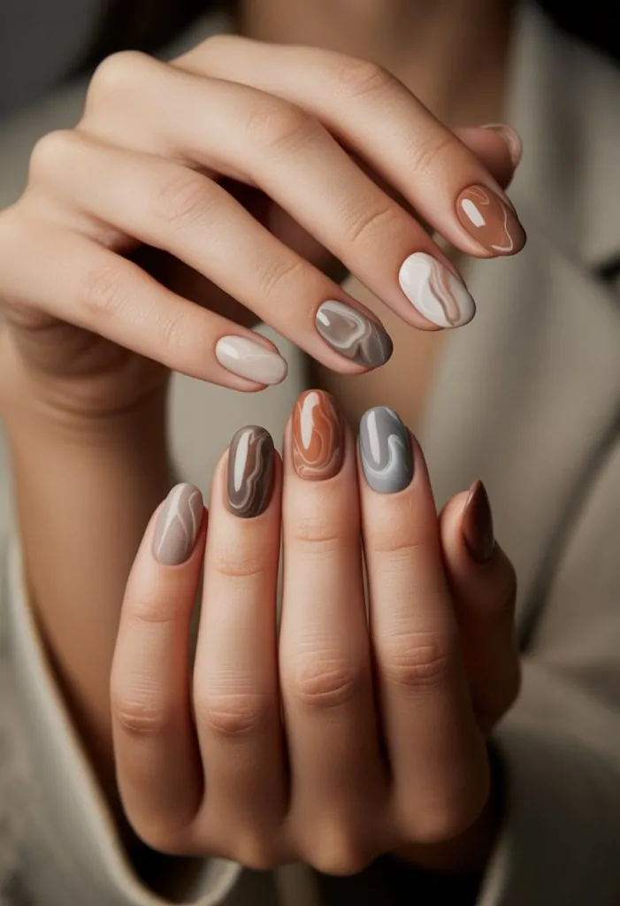 Negative Space Nails