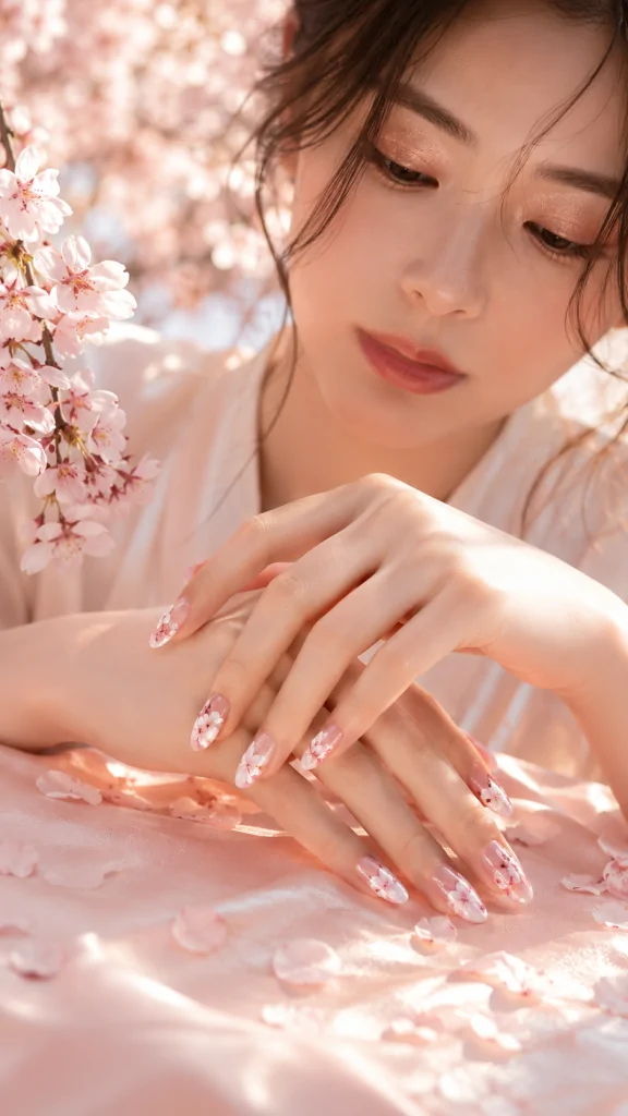 Pastel Color Block Manicure