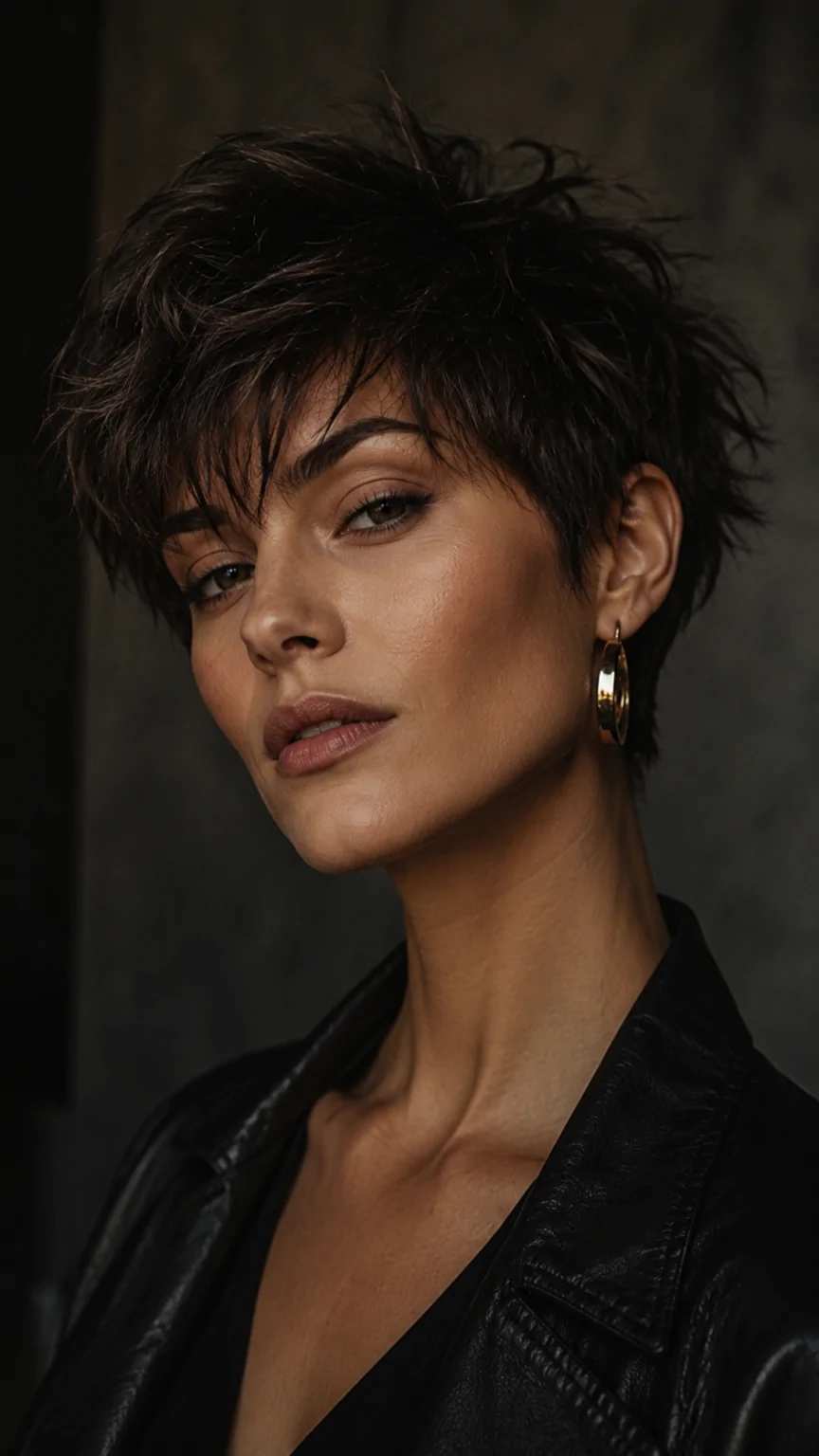 Pixie With Micro Bangs
