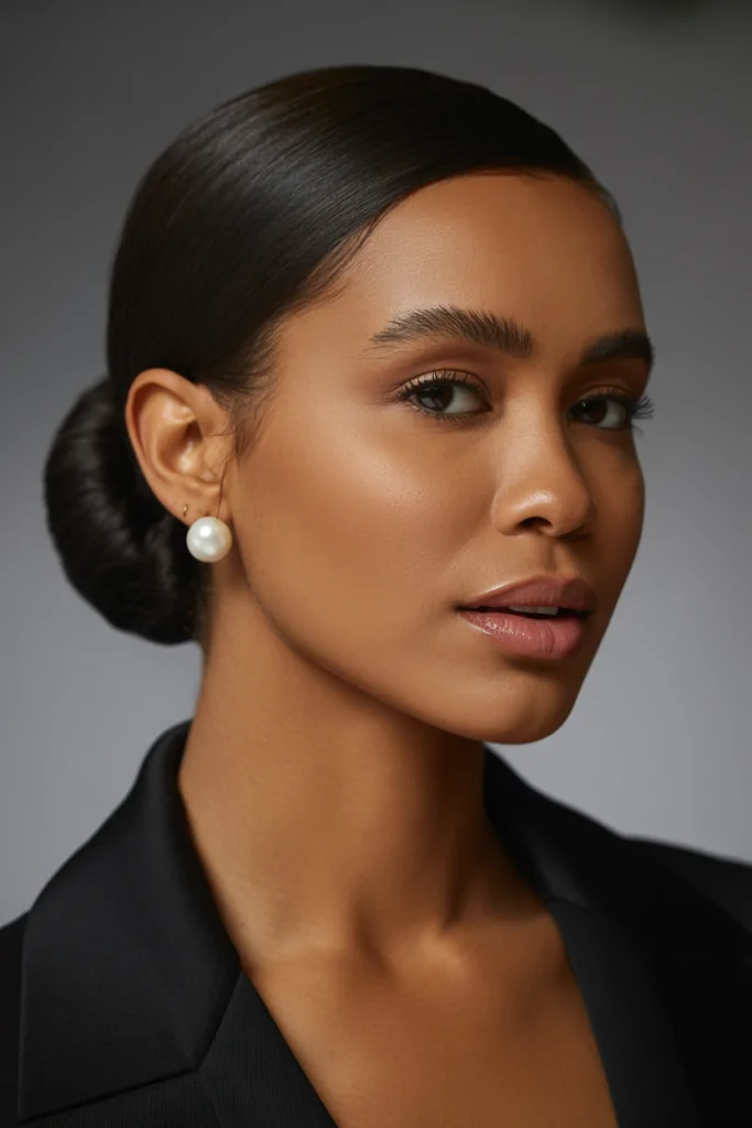 Sleek Low Bun