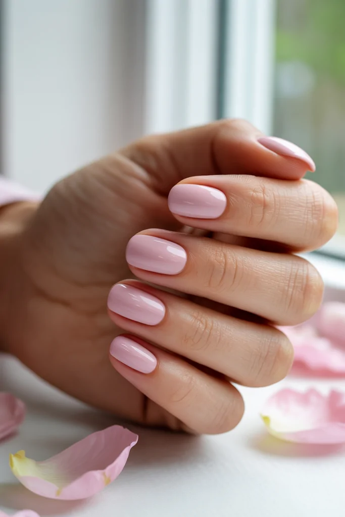 Soft Pink Solid Color
