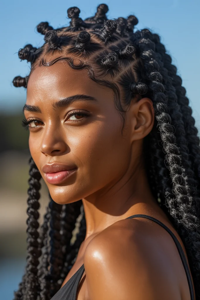 Twist Out for Defined Coils