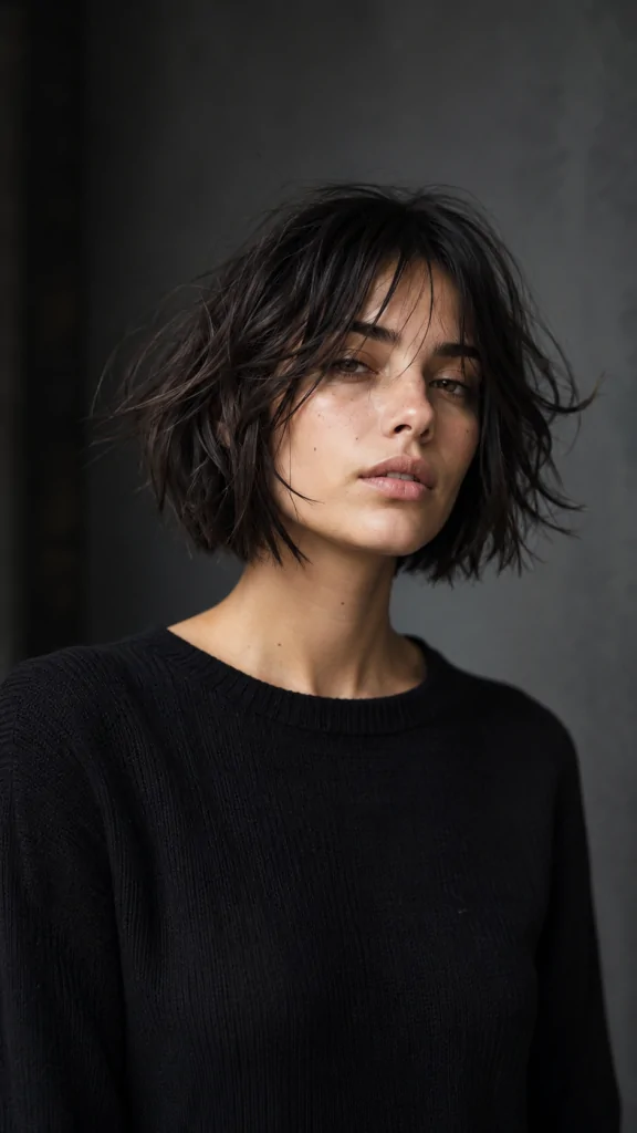 Wavy Bob With Beach Texture
