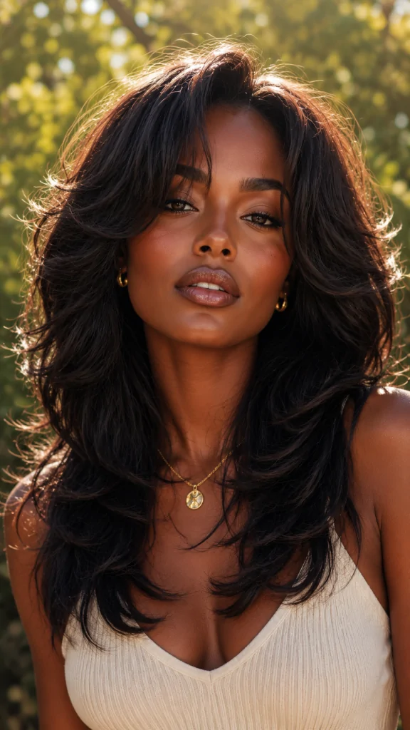 Wavy Bob With Wispy Bangs