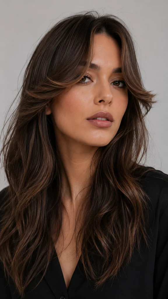Window Bangs Hair Style
