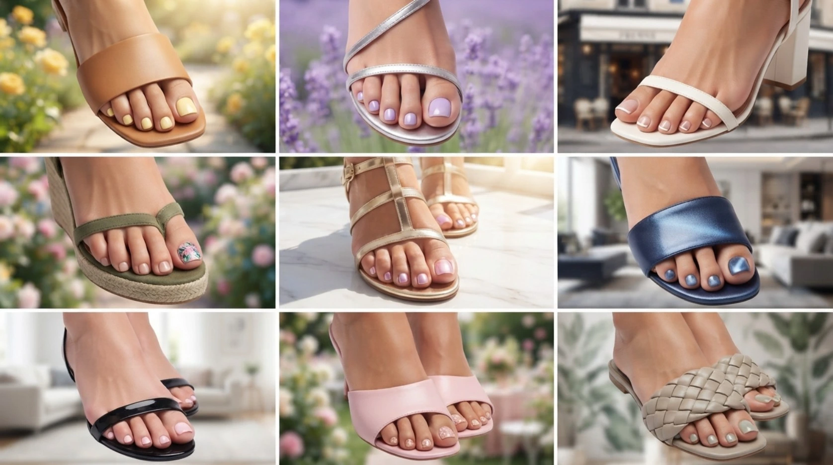 9 Spring Toe Nail Art