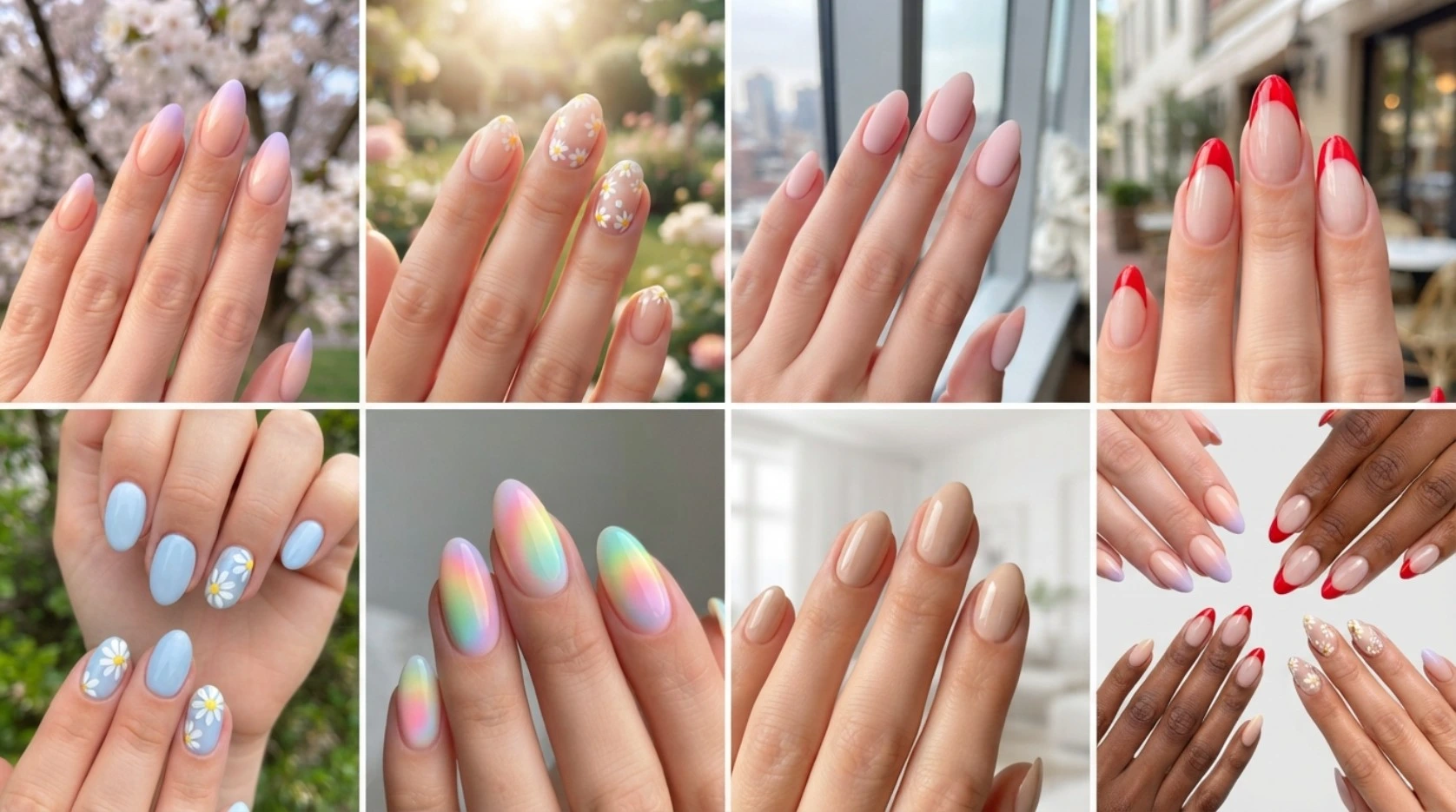Almond Spring Nails Ideas 2026 Trendy