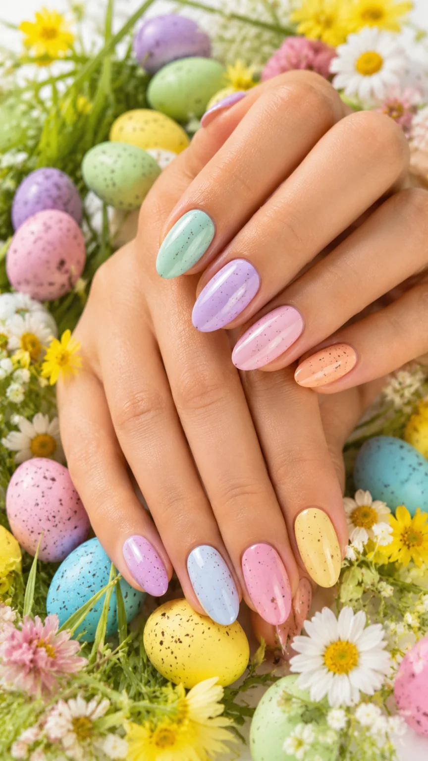 Easter Pastel Egg Patterns