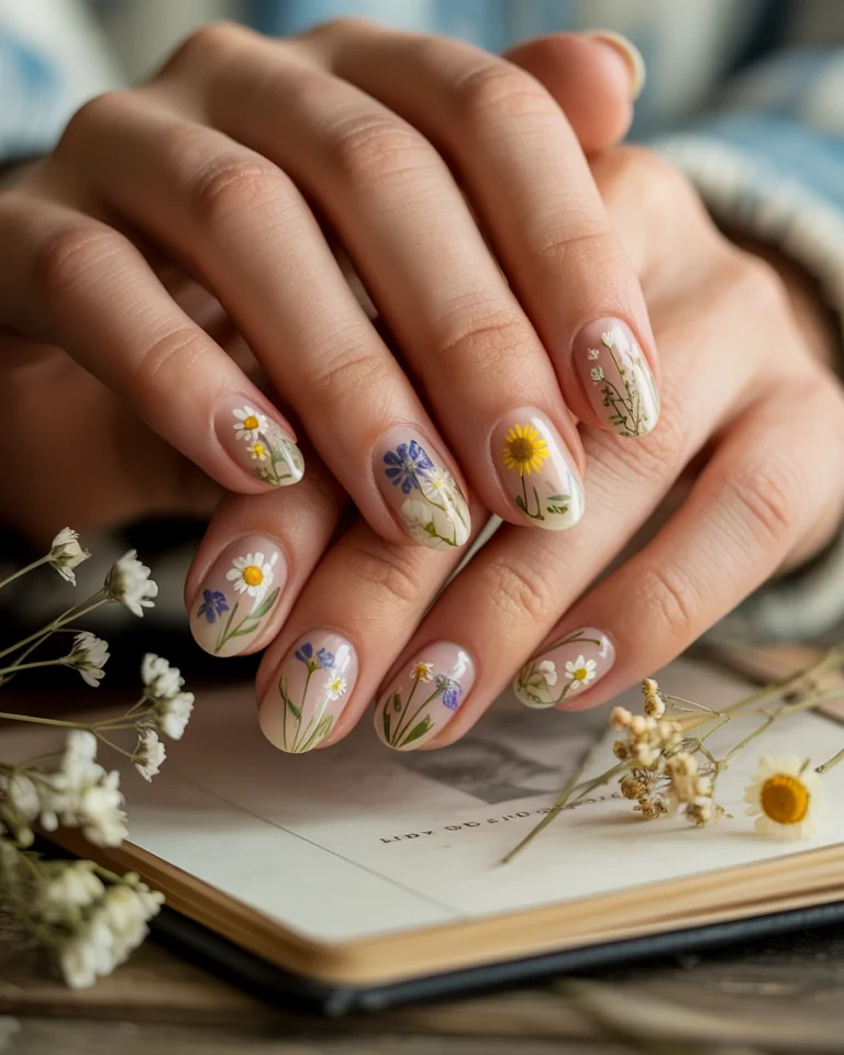 Pressed Wildflower Designs
