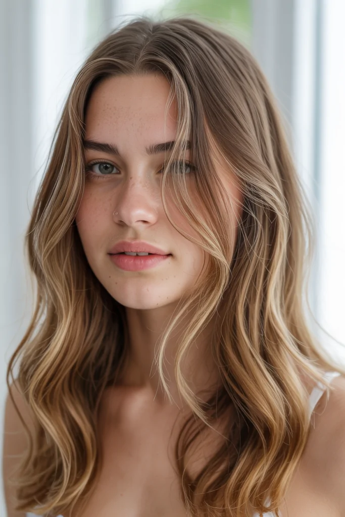 Subtle Light Brown Highlights