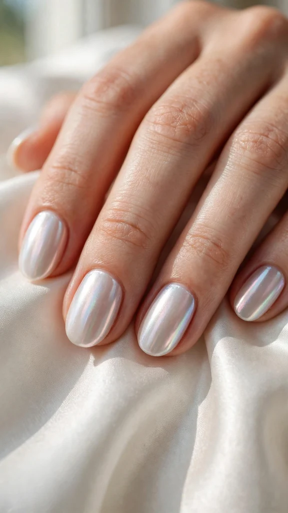 White With Pearl Chrome Finish