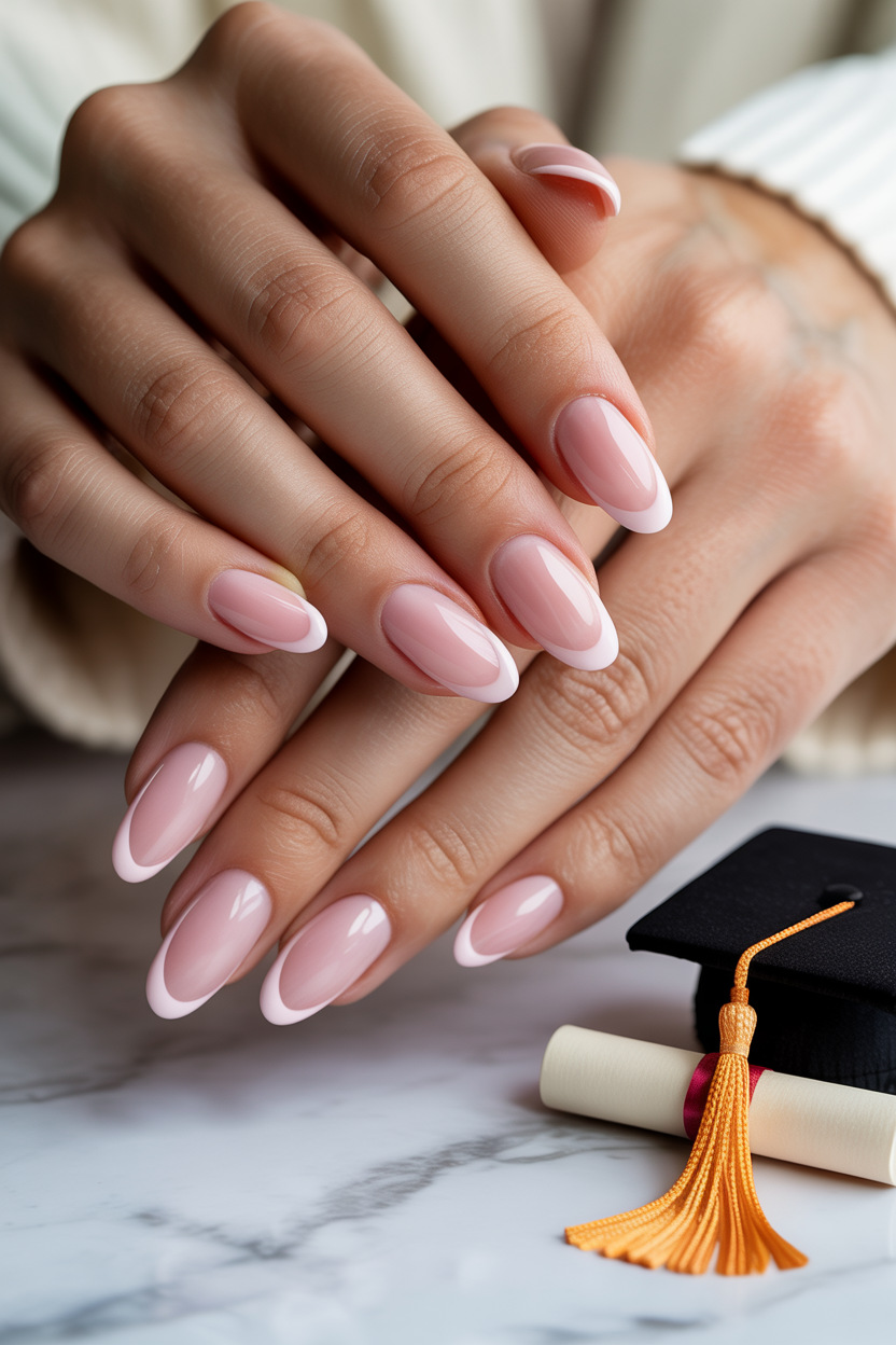 Nude With Gold Foil Accents