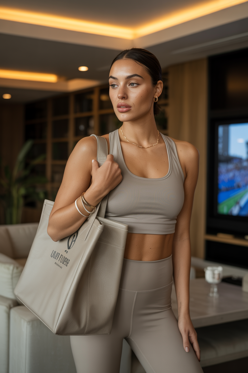 Athleisure With Designer Bag